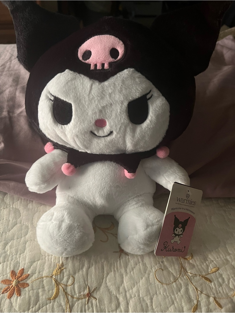 (NWT) Sanrio Kuromi Weighted Scented Warmie
